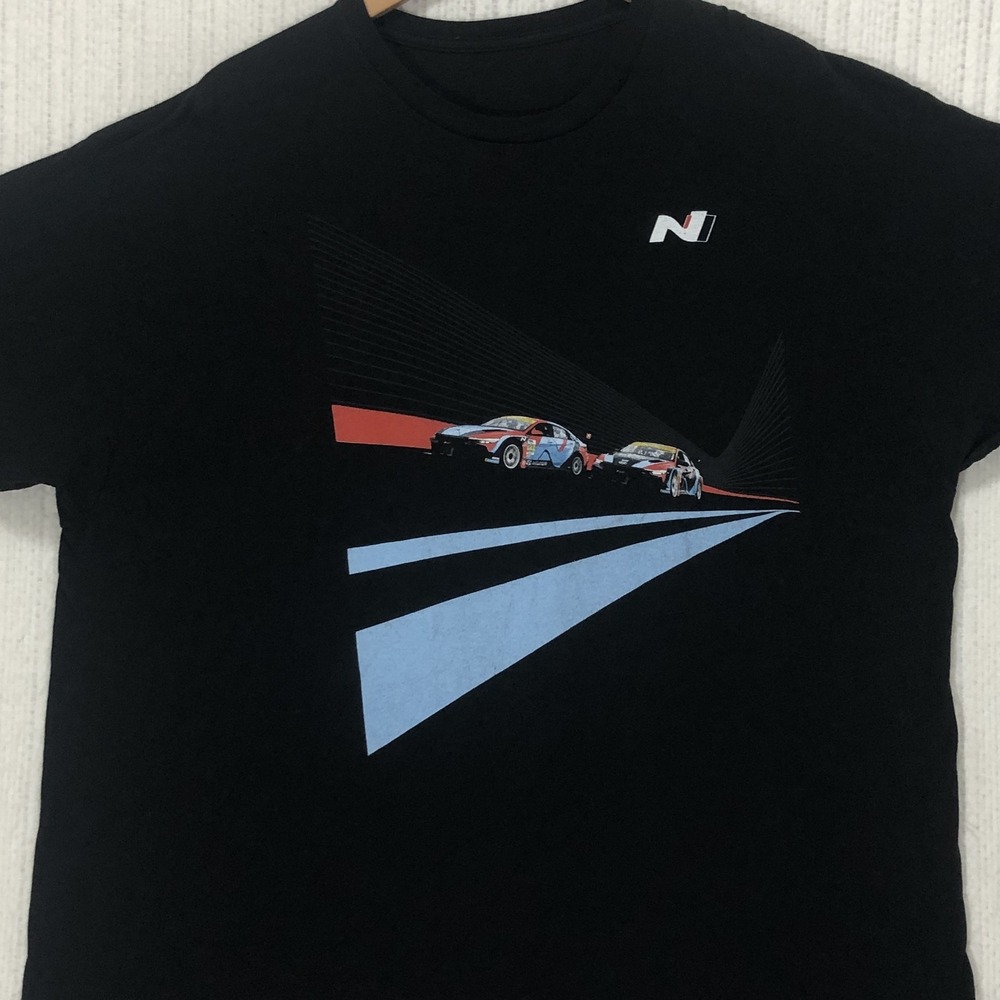 Hyundai N Performance Racing T-Shirt 5 Consecutive TCR Manufacturers Black XL